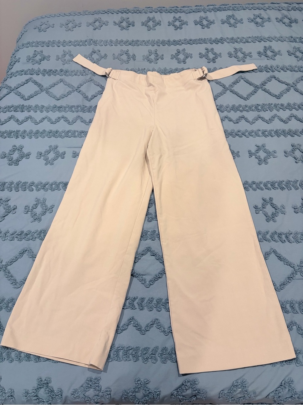 Motherhood Maternity Beige Wide Leg Pants Size M